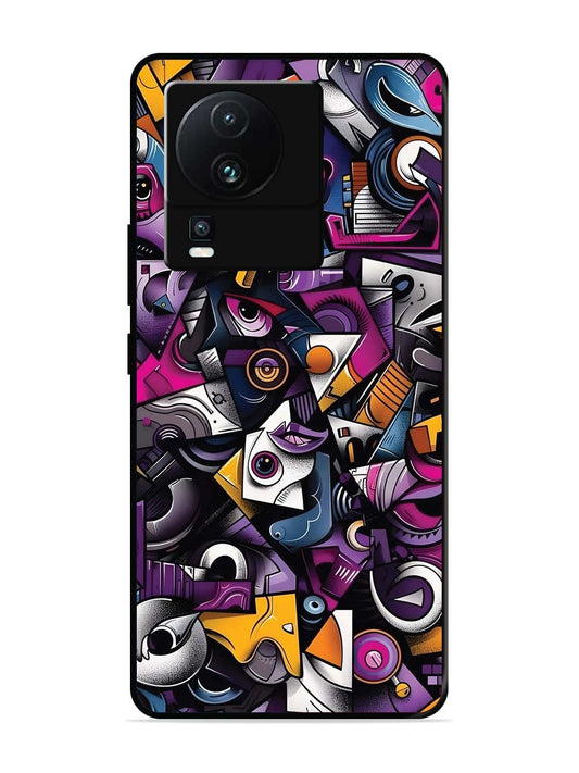 iQoo Neo 7 5G Abstract Geometric Graffiti Chaos