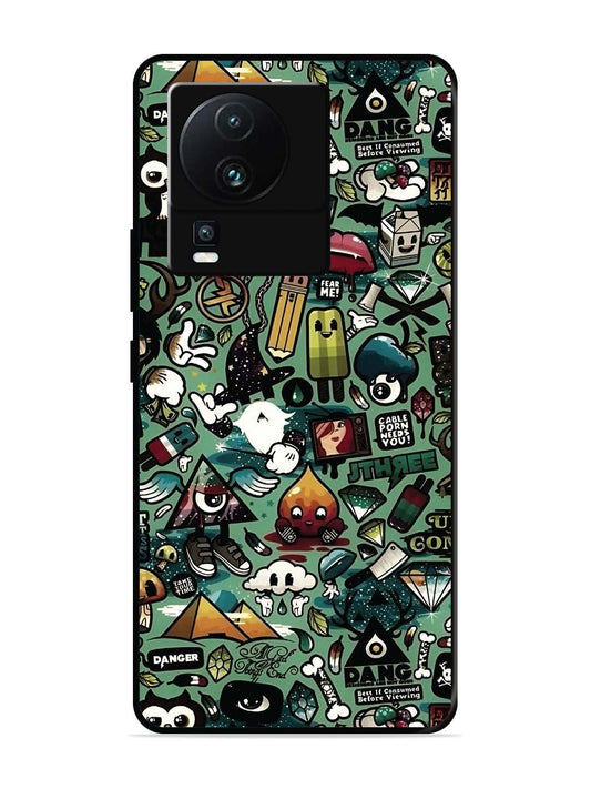 iQoo Neo 7 5G Pop Art Doodle Graffiti Collage
