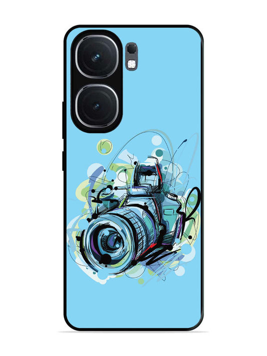iQoo Neo 9 Pro Camera Blue Background