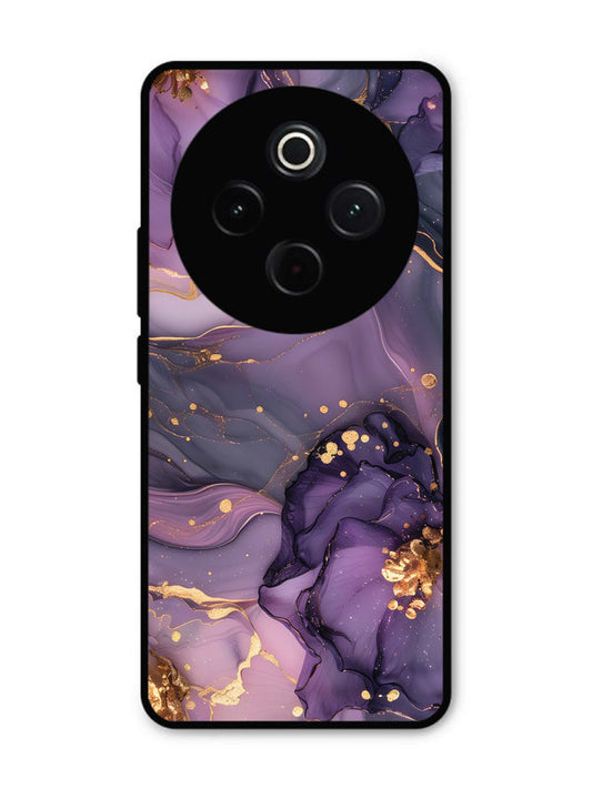 iQoo Z10 5G Royal Orchid Theme Marble