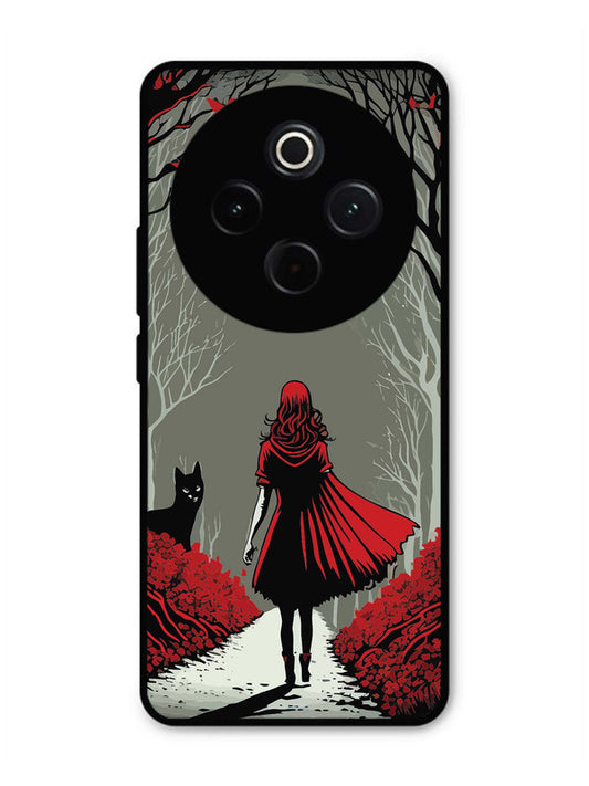 iQoo Z10 5G Scarlet Girl in Red Forest