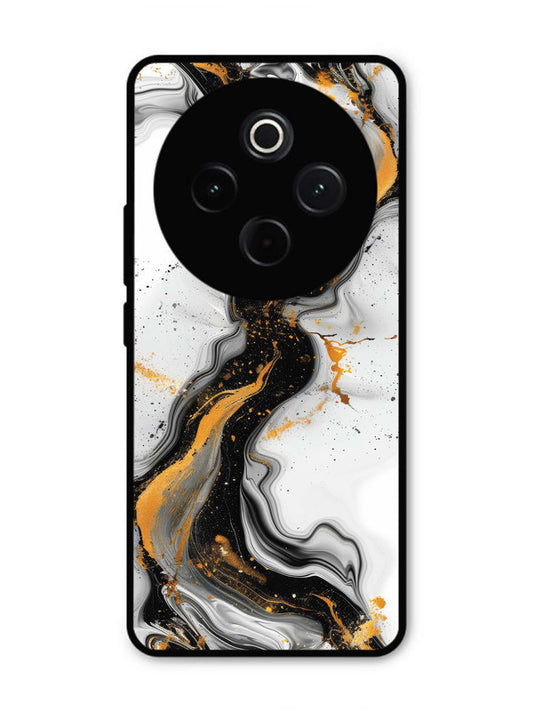 iQoo Z10 5G Black And Golden Marble Essence