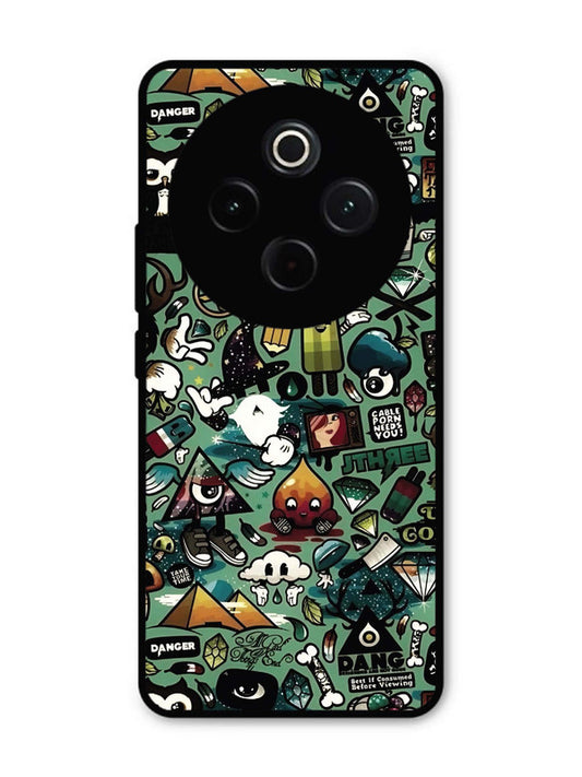 iQoo Z10 5G Pop Art Doodle Graffiti Collage