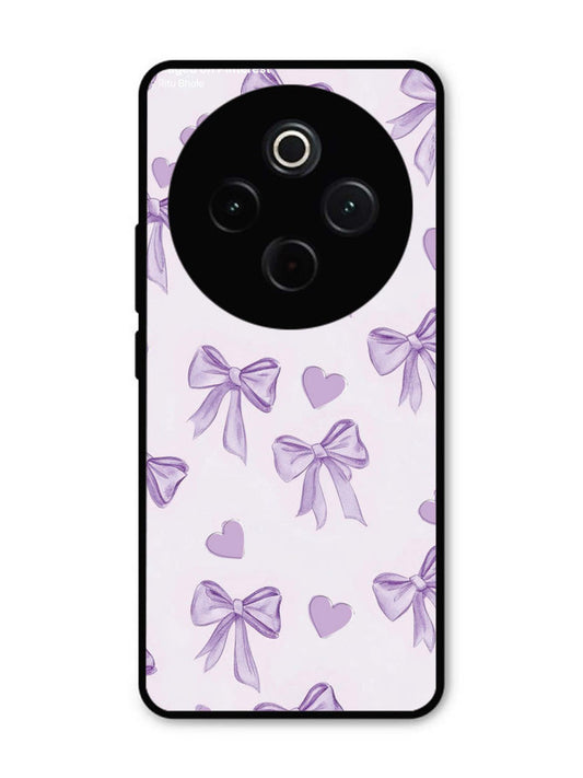 iQoo Z10 5G Bow Tie, Purple Hair Band