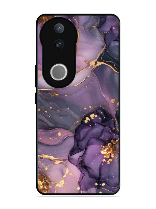 iQoo Z10R 5G Royal Orchid Theme Marble