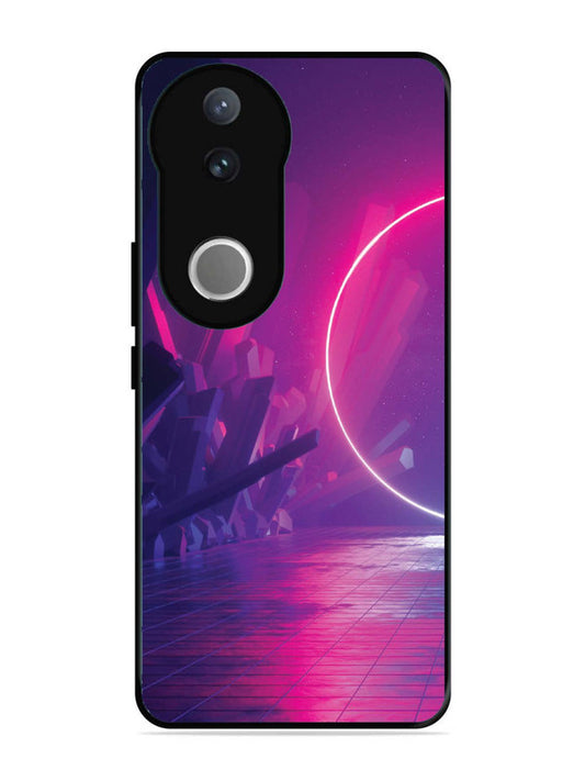 iQoo Z10R 5G abstract with Neon Light