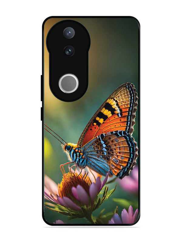 iQoo Z10R 5G Golden Hour Monarch Butterfly