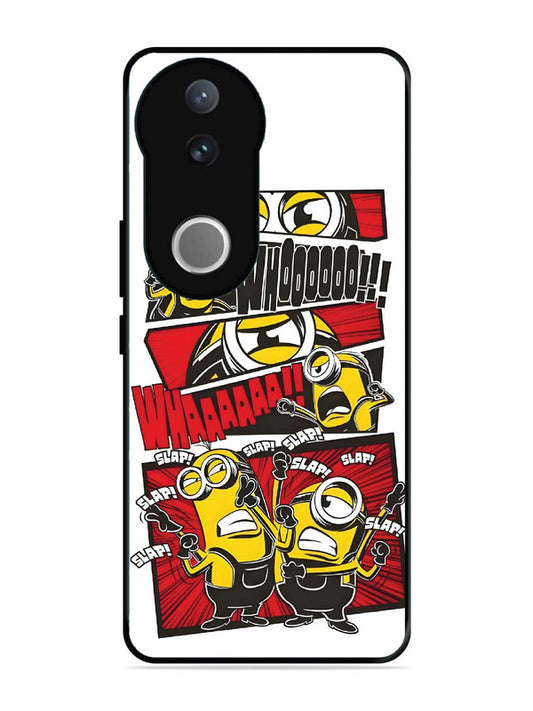 iQoo Z10R 5G Minions Comic Panel Action