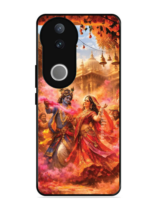 iQoo Z10R 5G Radha Krishna Playing Holi