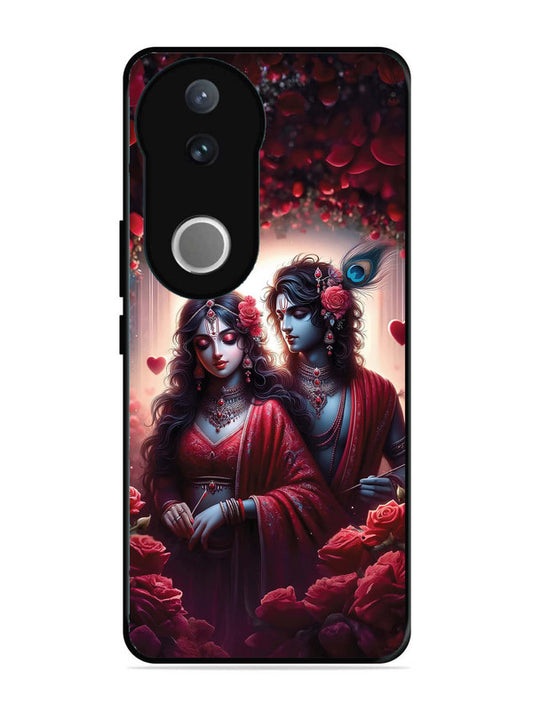 iQoo Z10R 5G Couples in Red theme like Radha Krishna