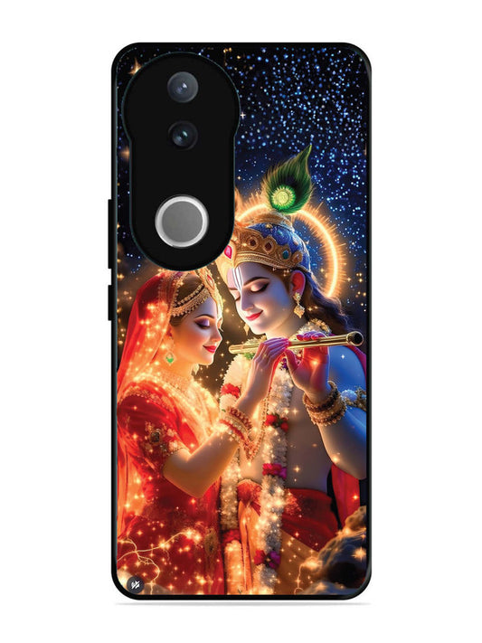 iQoo Z10R 5G Radha Krishna posing with flute