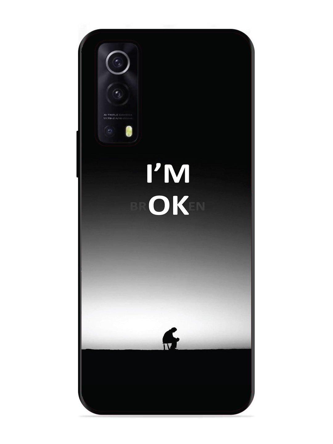 iQoo Z3 5G I'm Broken A man on Chair Alone