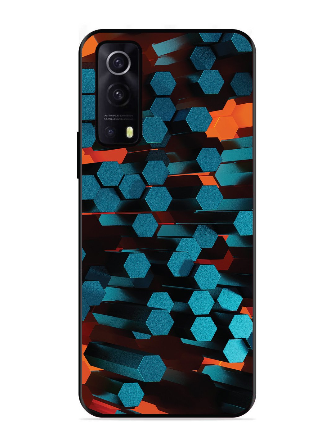 iQoo Z3 5G Hexagon 3D Abstract