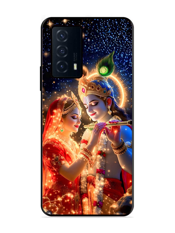 IQOO Z5 5G Radha Krishna posing with flute