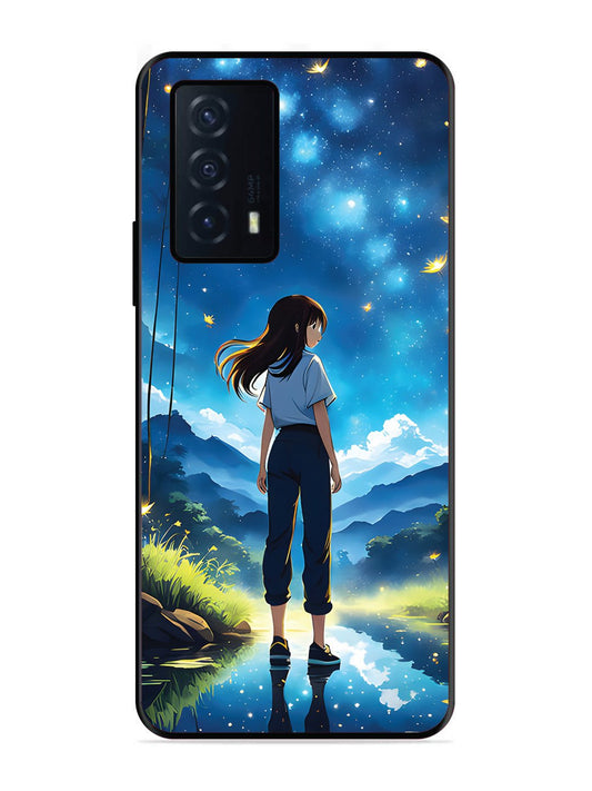 iQoo Z5 5G Girl In Beautiful Forest