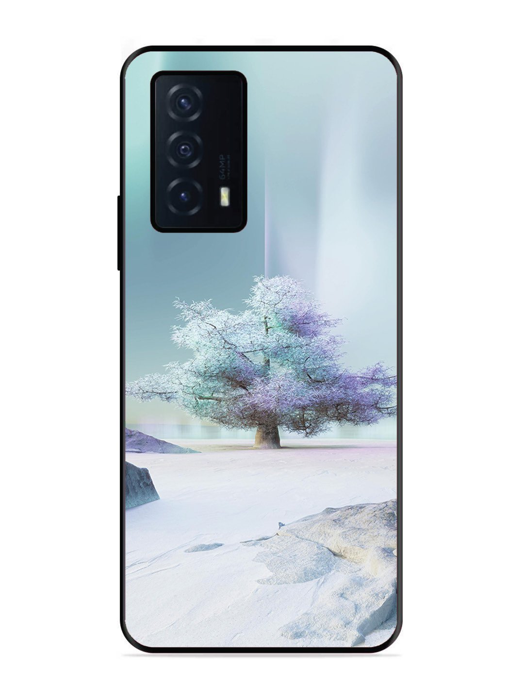 iQoo Z5 5G Tree on lceland