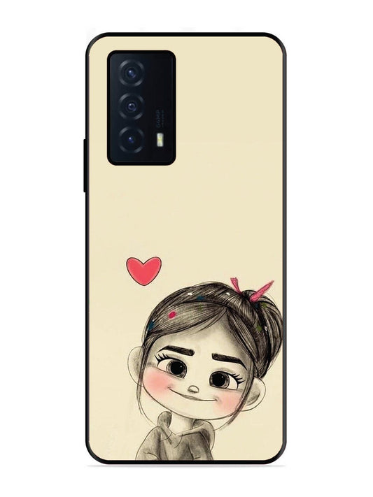 iQoo Z5 5G Cute Girl Looking at You