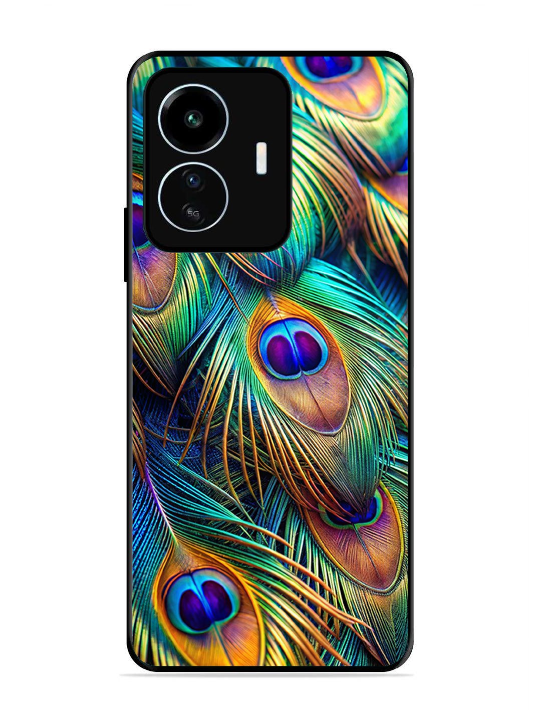 iQoo Z6 Lite peacock feather