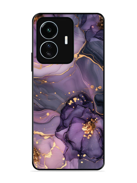 iQoo Z6 Lite Royal Orchid Theme Marble
