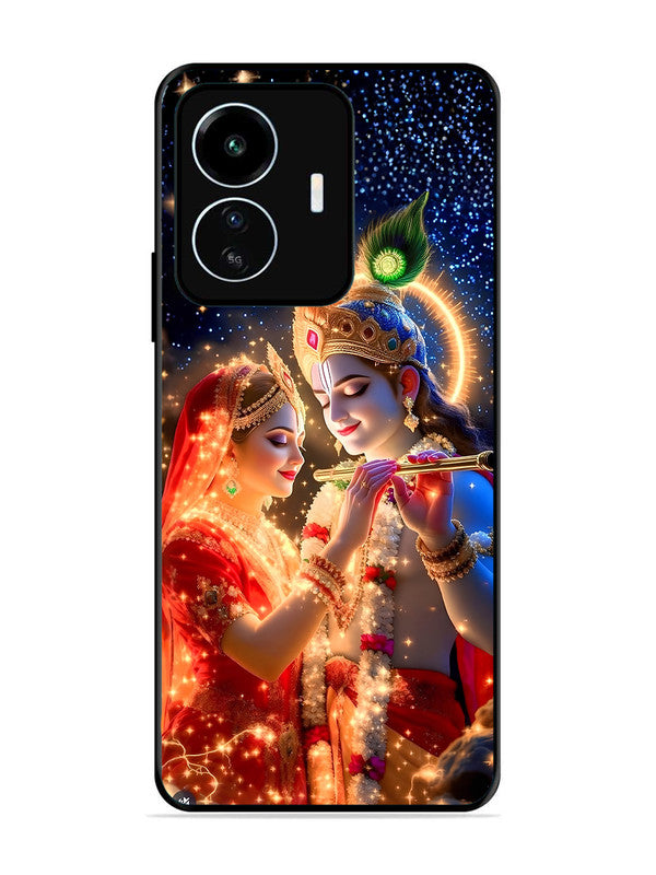 IQOO Z6 Lite Radha Krishna posing with flute