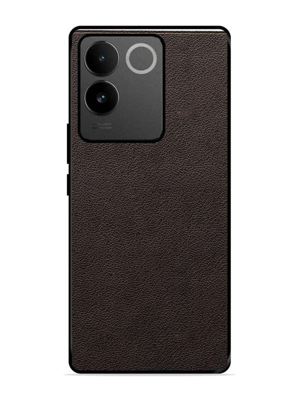 iQoo Z7 Pro 5G Print of Brown Leather Pattern
