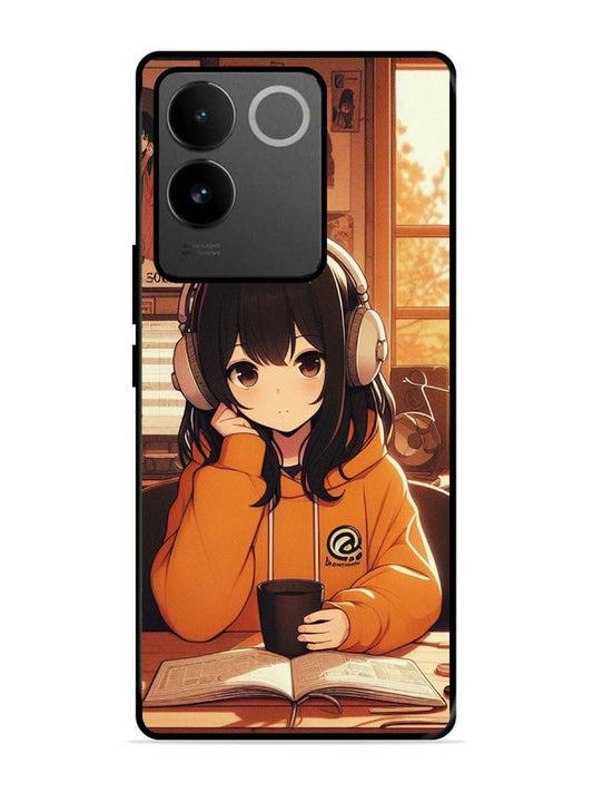 iQoo Z7 Pro 5G Cute Girl listening Music