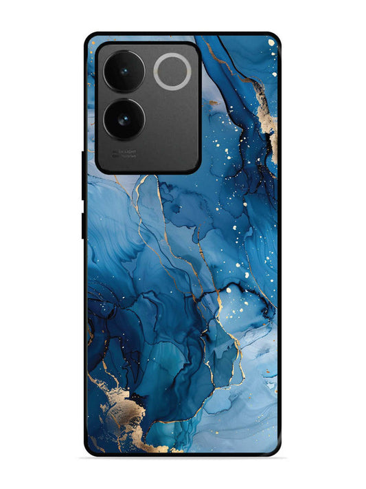 iQoo Z7 Pro 5G Oceanic Pattern with Golden Sprinkles