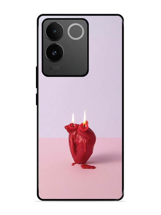 iQoo Z7 Pro 5G A Lighted Heart Candle
