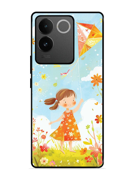 iQoo Z7 Pro 5G Little Girl Kite Flying