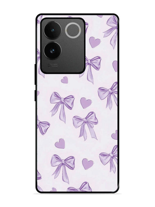 iQoo Z7 Pro 5G Bow Tie, Purple Hair Band