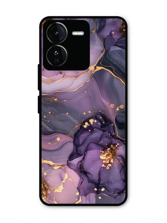 iQoo Z9 5G Royal Orchid Theme Marble