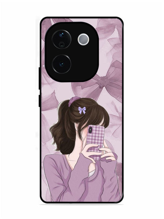 iQoo Z9s Pro 5g Pinky Girl taking selfie