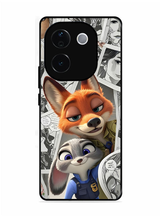 iQoo Z9s Pro 5g Cute Nick wilde and judy hopps