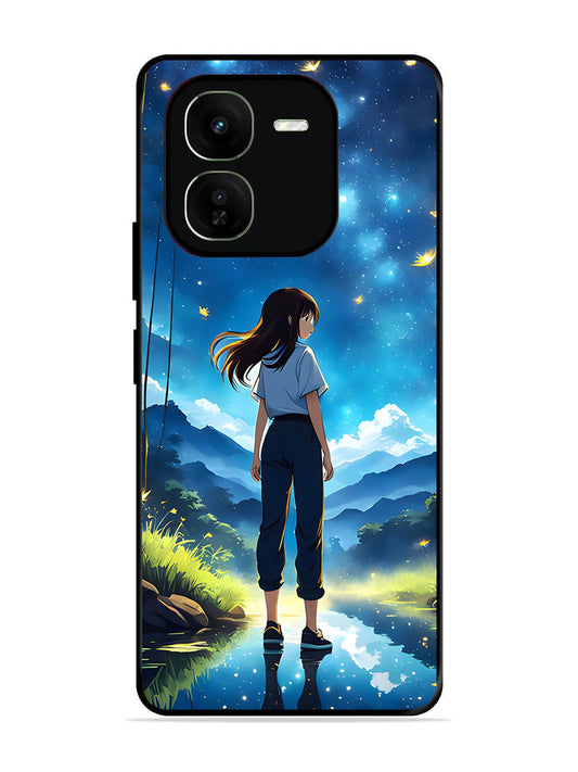 iQoo z9x 5g Girl In Beautiful Forest