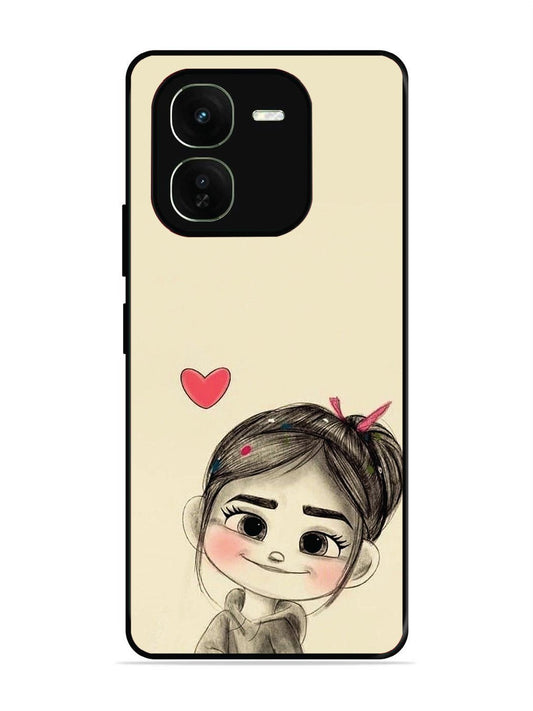 iQoo z9x 5g Cute Girl Looking at You