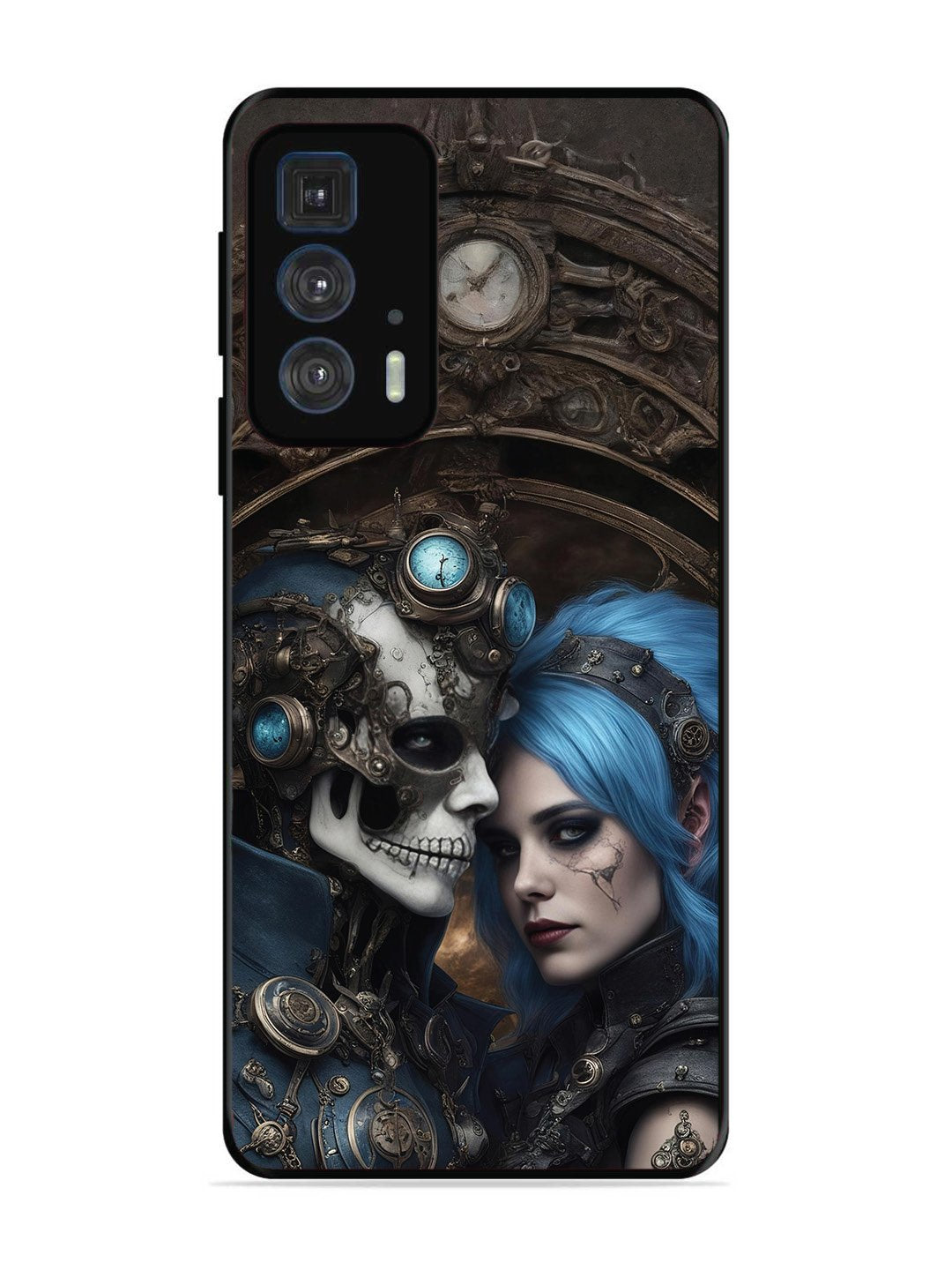 Motorola Edge 20 Pro Skeleton & Devil Girl
