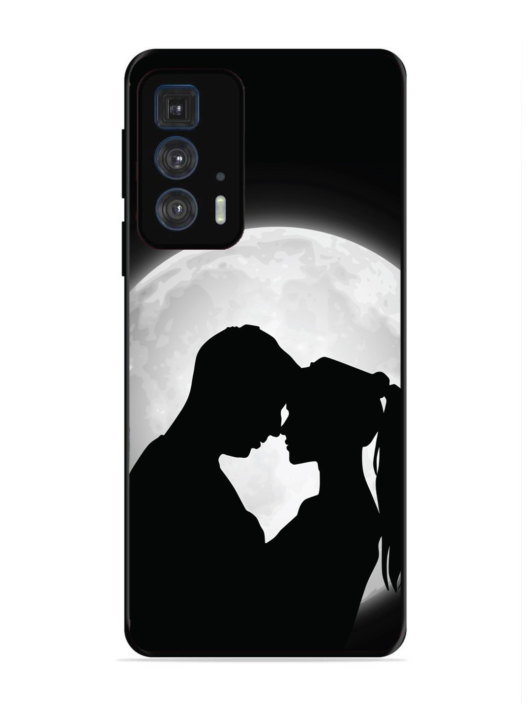 Motorola Edge 20 Pro Couple on Moon