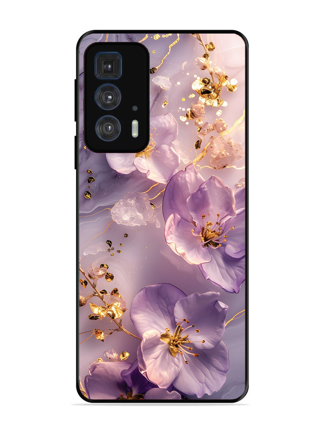 Motorola Edge 20 Pro Orchid with Golden Safron