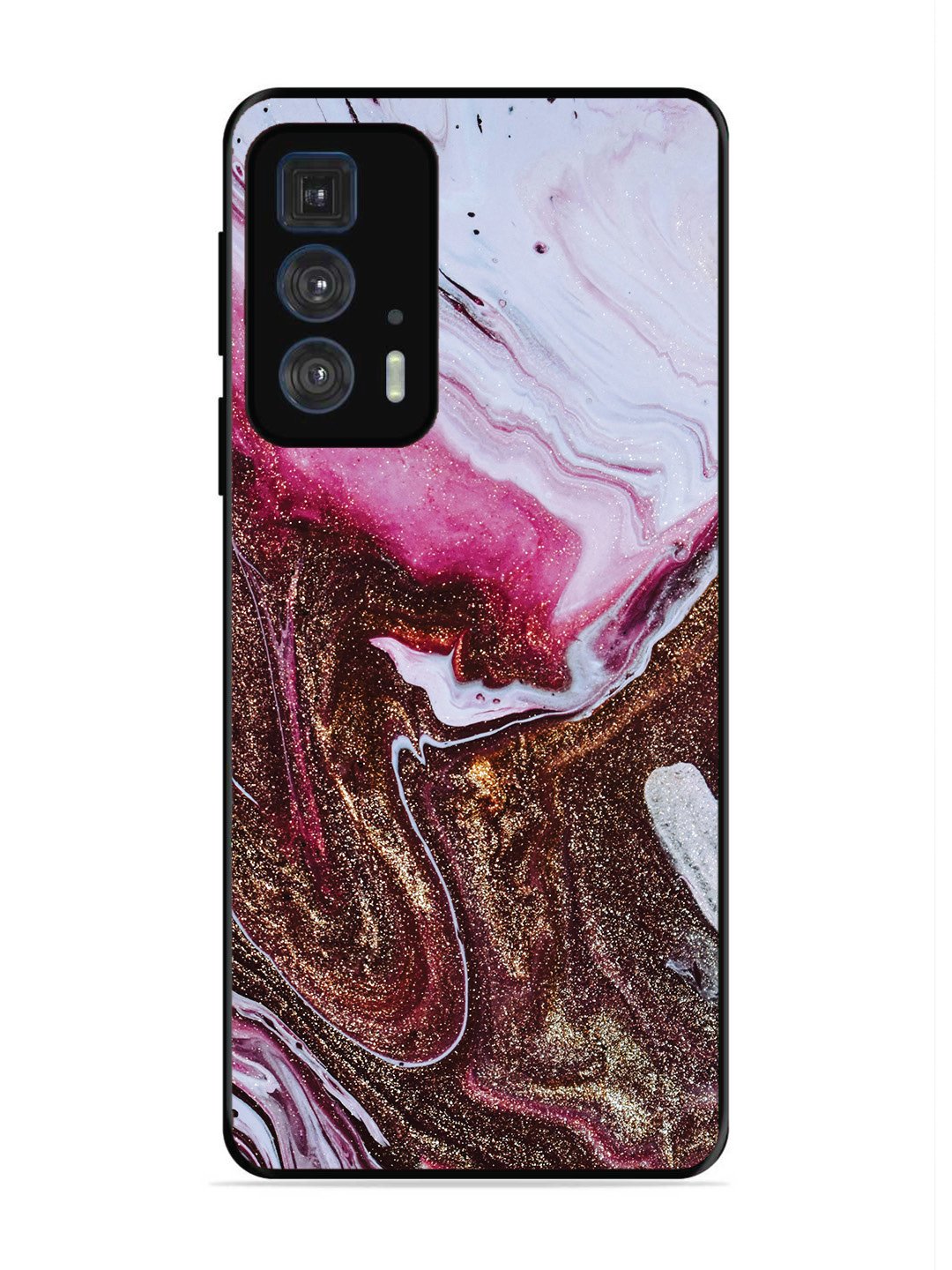 Motorola Edge 20 Pro Elegant Rose & Gold Marble