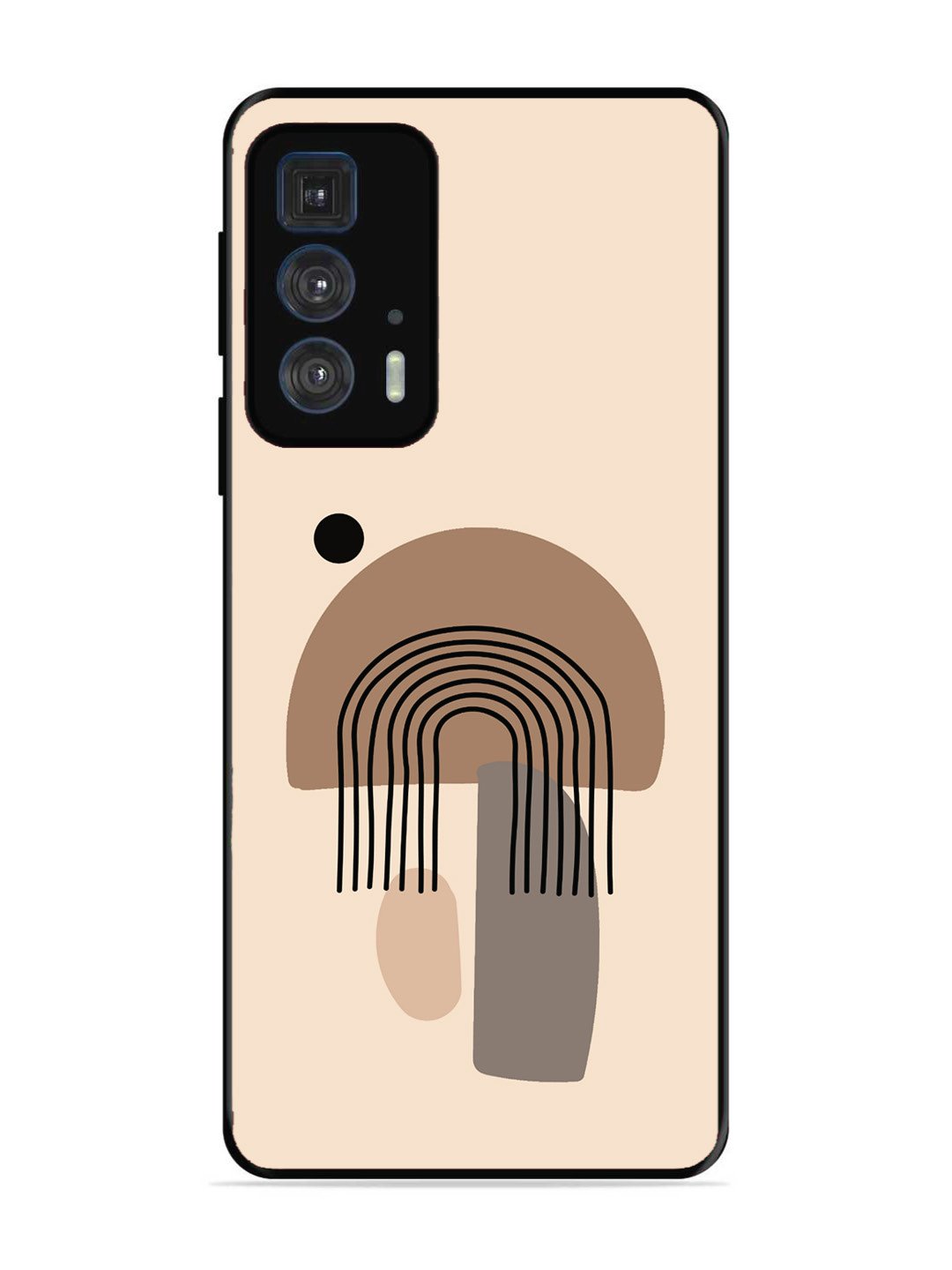 Motorola Edge 20 Pro Mushroom Illustration