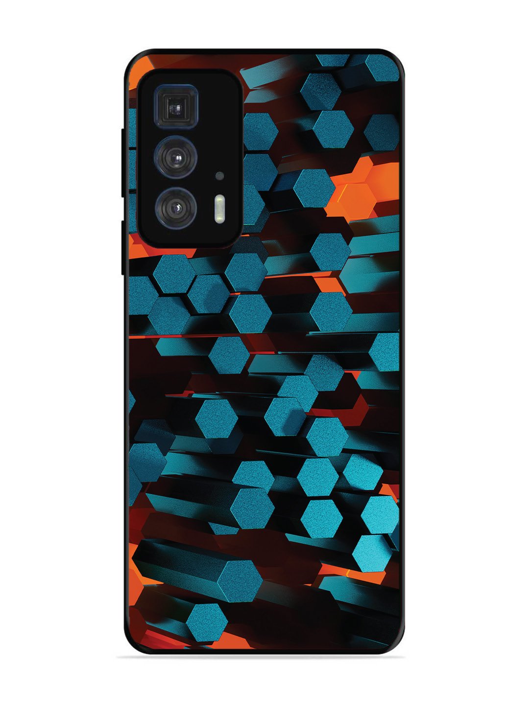 Motorola Edge 20 Pro Hexagon 3D Abstract