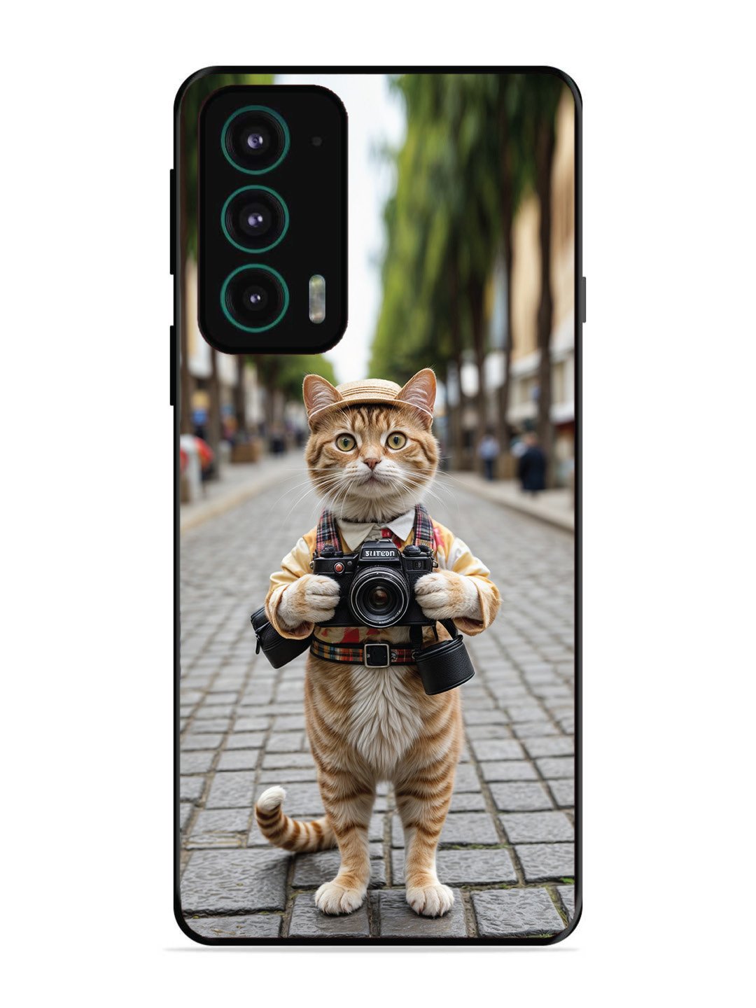 Motorola Edge 20 Cat as Cameraman