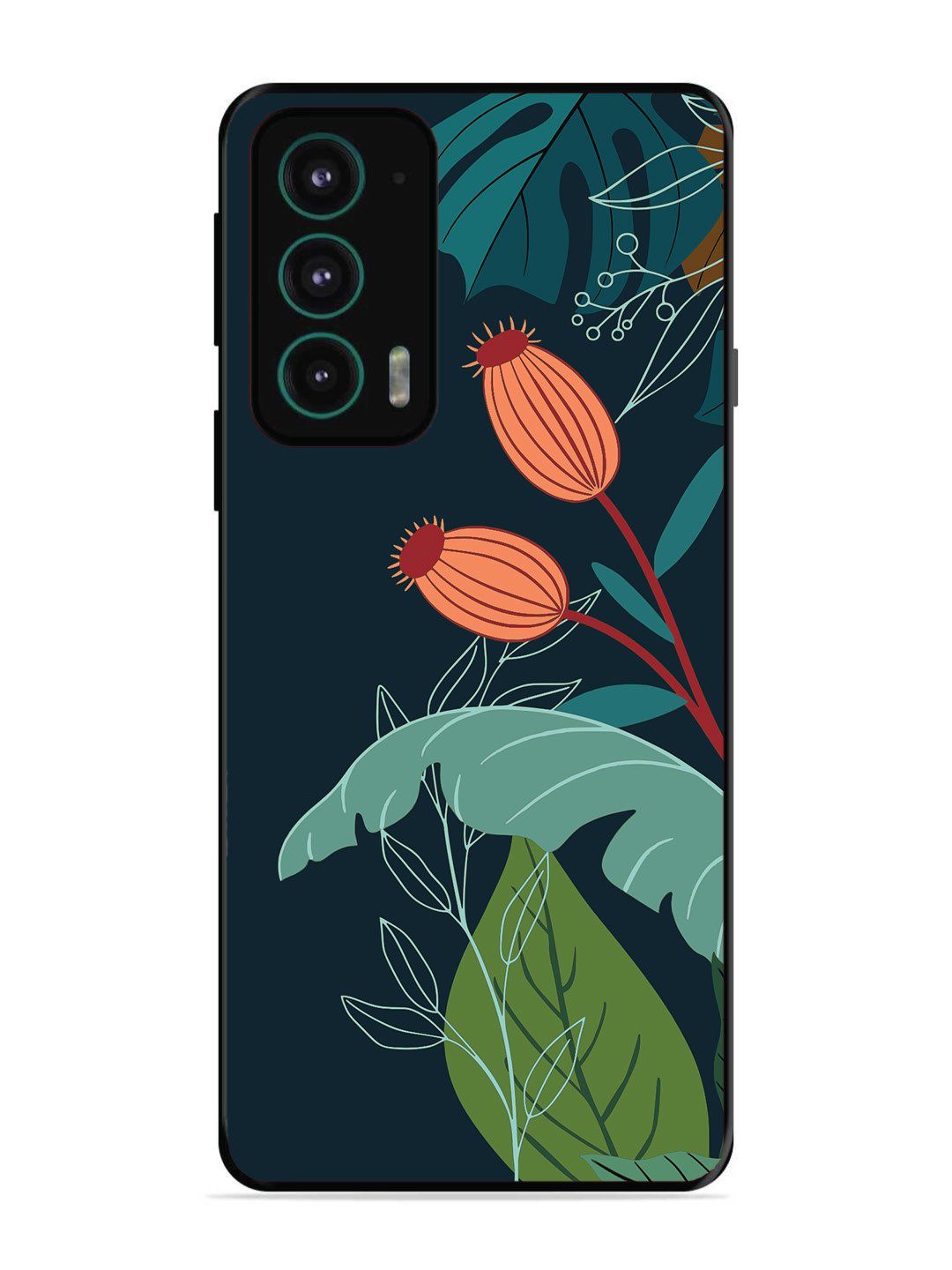 Motorola Edge 20 Plant Illustration