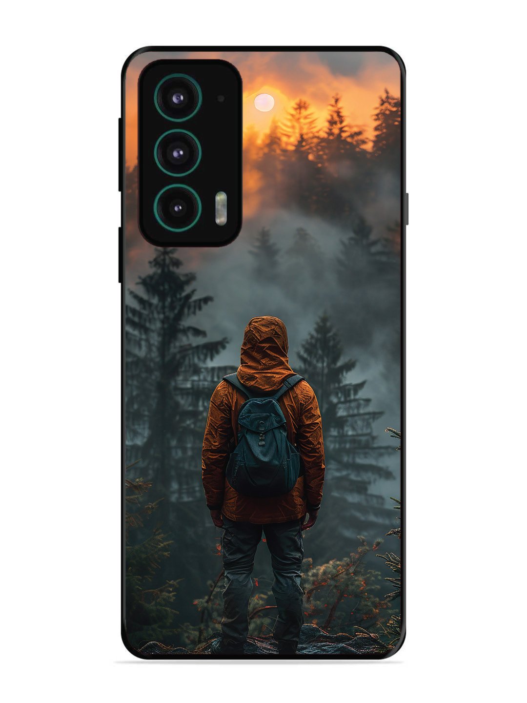 Motorola Moto Edge 20 Alone in Forest