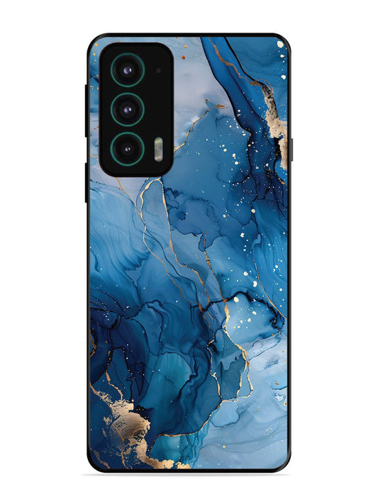 Motorola Moto Edge 20 Oceanic Pattern with Golden Sprinkles