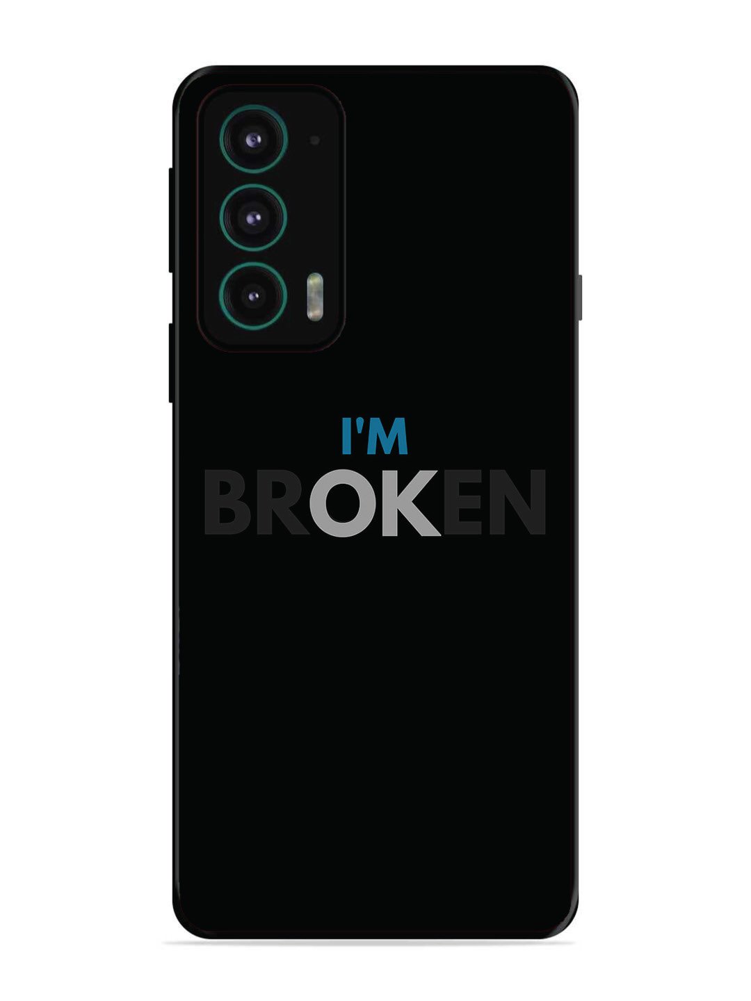 Motorola Moto Edge 20 I'm Broken Dark Theme