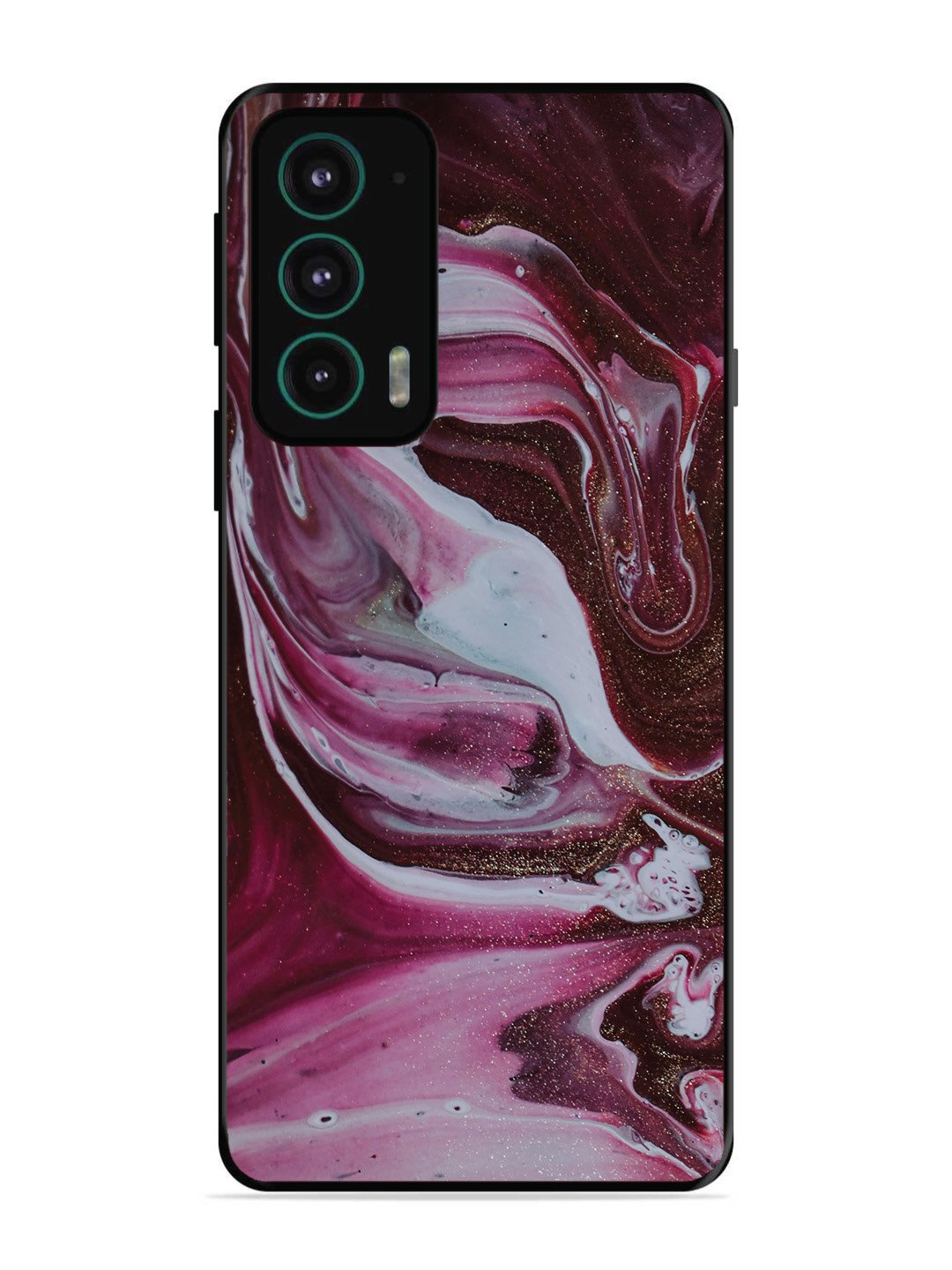 Motorola Edge 20 Pink And Golden Marble