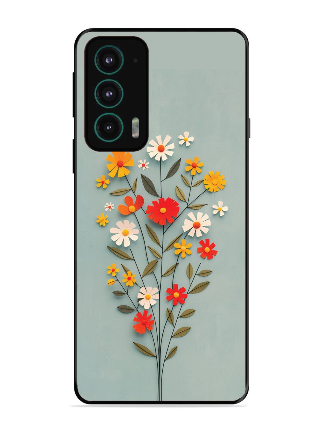 Motorola Edge 20 Paper Flowers