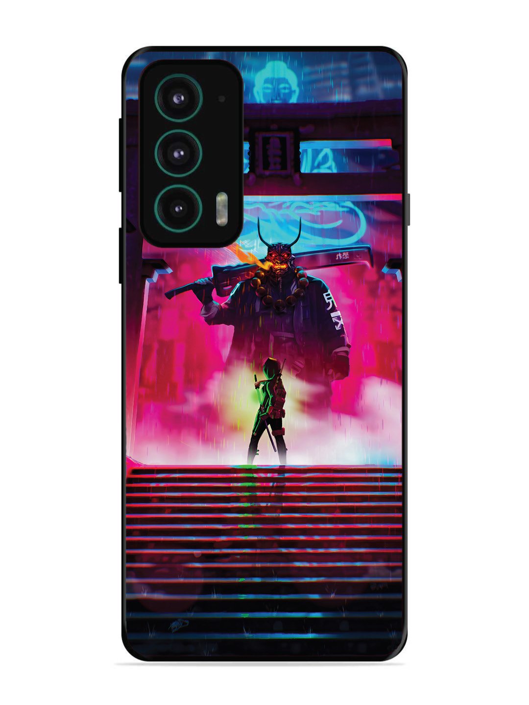 Motorola Edge 20 Cyberpunk Yokai Monster