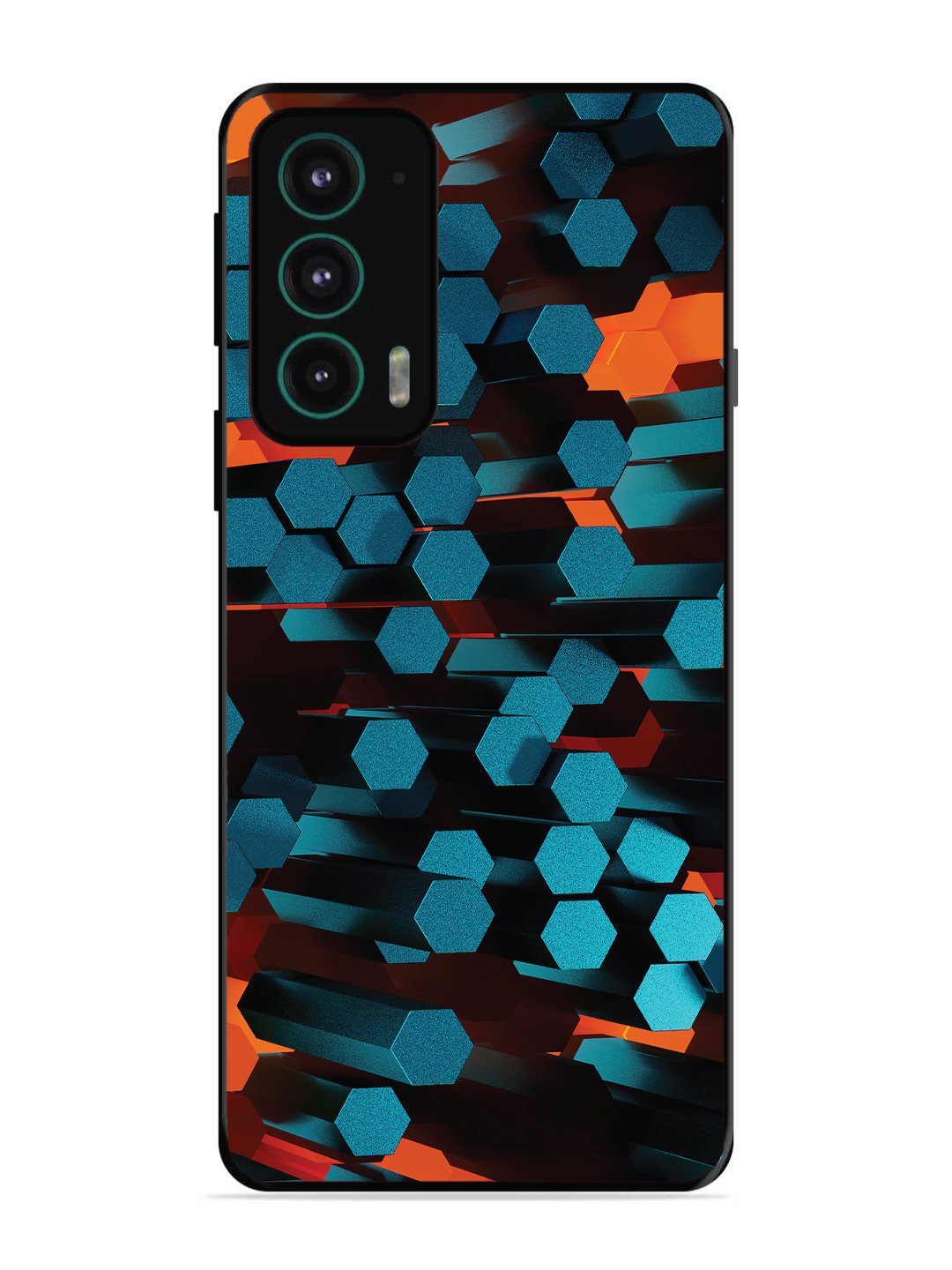 Motorola Edge 20 Hexagon 3D Abstract